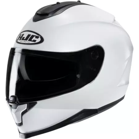 Casque HJC C70N Uni Blanc Perle