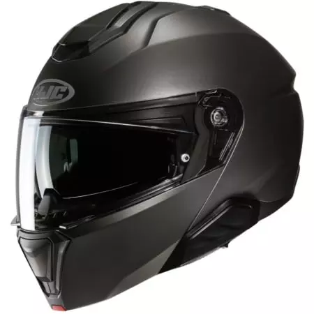 Casque HJC I91 Uni Titanium Semi Mat
