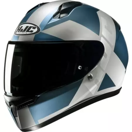 Casque HJC C10 Tez MC2SF Gris Bleu