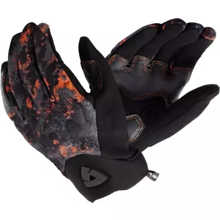 Gants Rev'It Continent Noir Orange