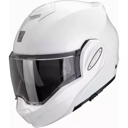 Casque Scorpion Exo-Tech Evo Pro Solid Blanc