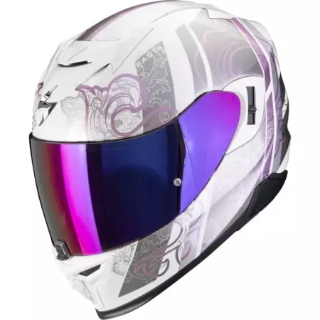 Casque Scorpion Exo-520 Evo Air Fasta Noir Violet - Casque Intégral SCORPION