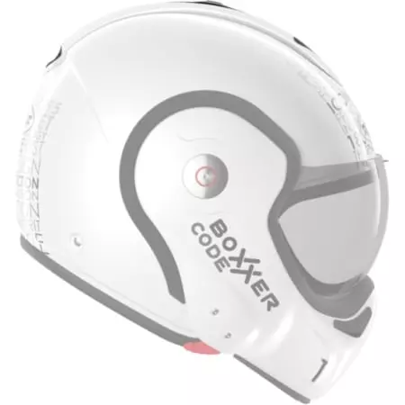 Prise D'Air Supérieure Roof RO9 Boxxer Blanc Nacré