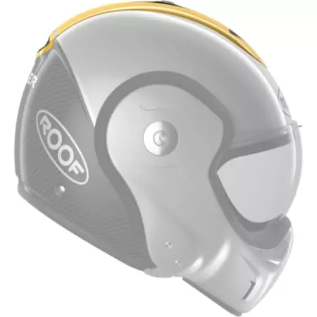 Prise D'Air Supérieure Roof RO9 Boxxer Carbon Jaune