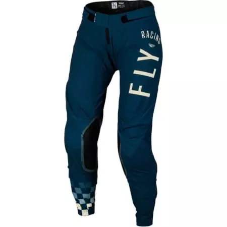 Pantalon Cross Femme Fly Racing Lite 2024 Bleu Navy Ivoire - Equipement cross femme FLY RACING
