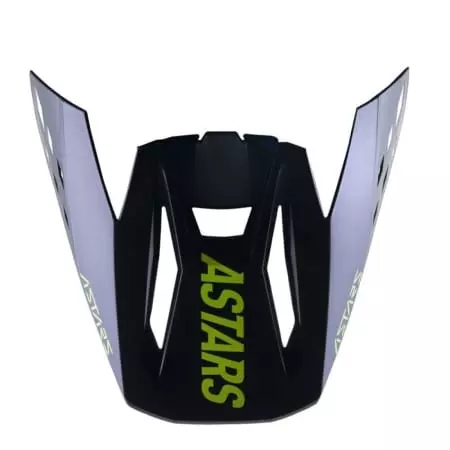 Casquette Cross Alpinestars S-M5 Rayon Nocturne Ucla Bleu Blanc Mat