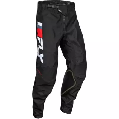 Pantalon Enfant Cross Fly Racing Kinetic Prix Rouge Gris Blanc - Equipement cross enfant FLY RACING