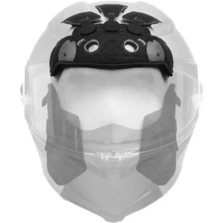 Coiffe AGV Pista Gp RR Noir Rouge