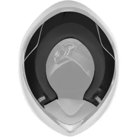 Mousses De Joues AGV K6 S/K6 Noir Gris