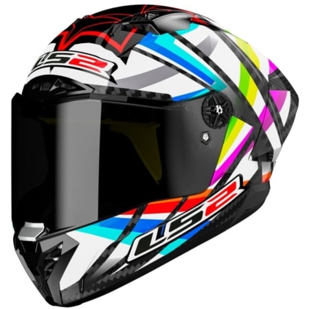 Casque LS2 FF805 Thunder Carbon GP Aero Flash Noir