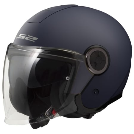 Casque LS2 OF620 Classy Solid Bleu Marine Mat