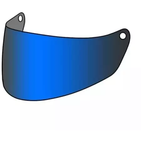Visière HJC HJ-41 V10 Bleu Iridium