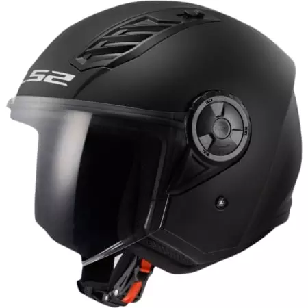 Casque LS2 OF616 Airflow II Solid Mat Noir