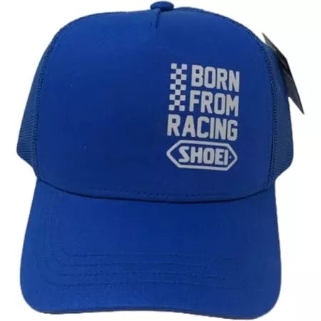 Casquette Shoei Trucker Bleu Race