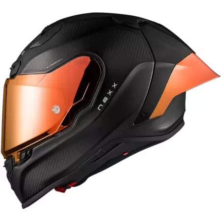Casque Nexx X.R3R Zero Pro 2 Carbon Rouge Mat