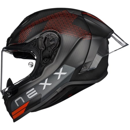 Casque Nexx X.R3R Pro FIM 1 Evo Carbon Noir Rouge Mat