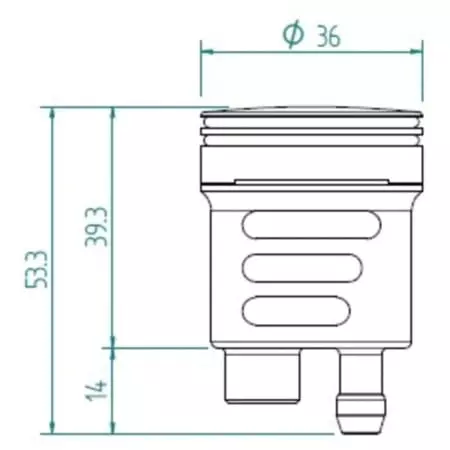 Bocal Lightech 16cm3 1122889006