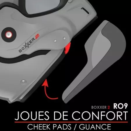 Kit Mousses De Joues Roof RO9 Boxxer