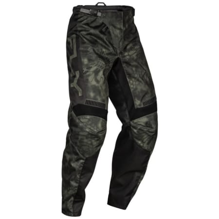 Pantalon Cross Fly Racing F-16 Kryptec Gris Noir - Equipement Cross FLY RACING