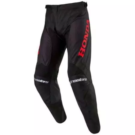 Pantalon Cross Honda Racer Iconic Noir Rouge