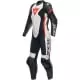 Combinaison Femme 1 Pièce Dainese Grobnik Noir Blanc Rouge Fluo