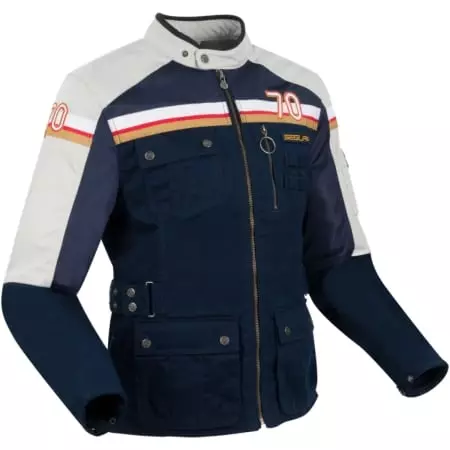 Veste Segura Mojo Marine Gris - Blouson Moto SEGURA