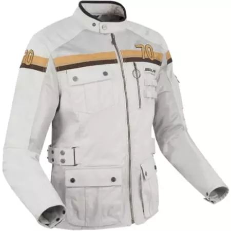 Veste Segura Mojo Gris Marron - Blouson Moto SEGURA