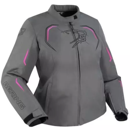 Blouson Femme Bering Lady Dundy Grande Taille Gris Fuchsia