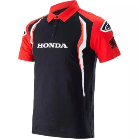 Polo Alpinestars Honda Rouge Noir
