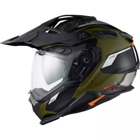 Casque Nexx X.WED3 Keyo Vert Argenté Mat
