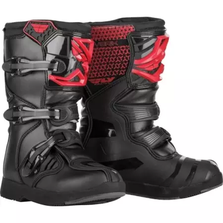 Bottes Cross Enfant Fly Racing Maverik Rouge - Equipement cross enfant FLY RACING