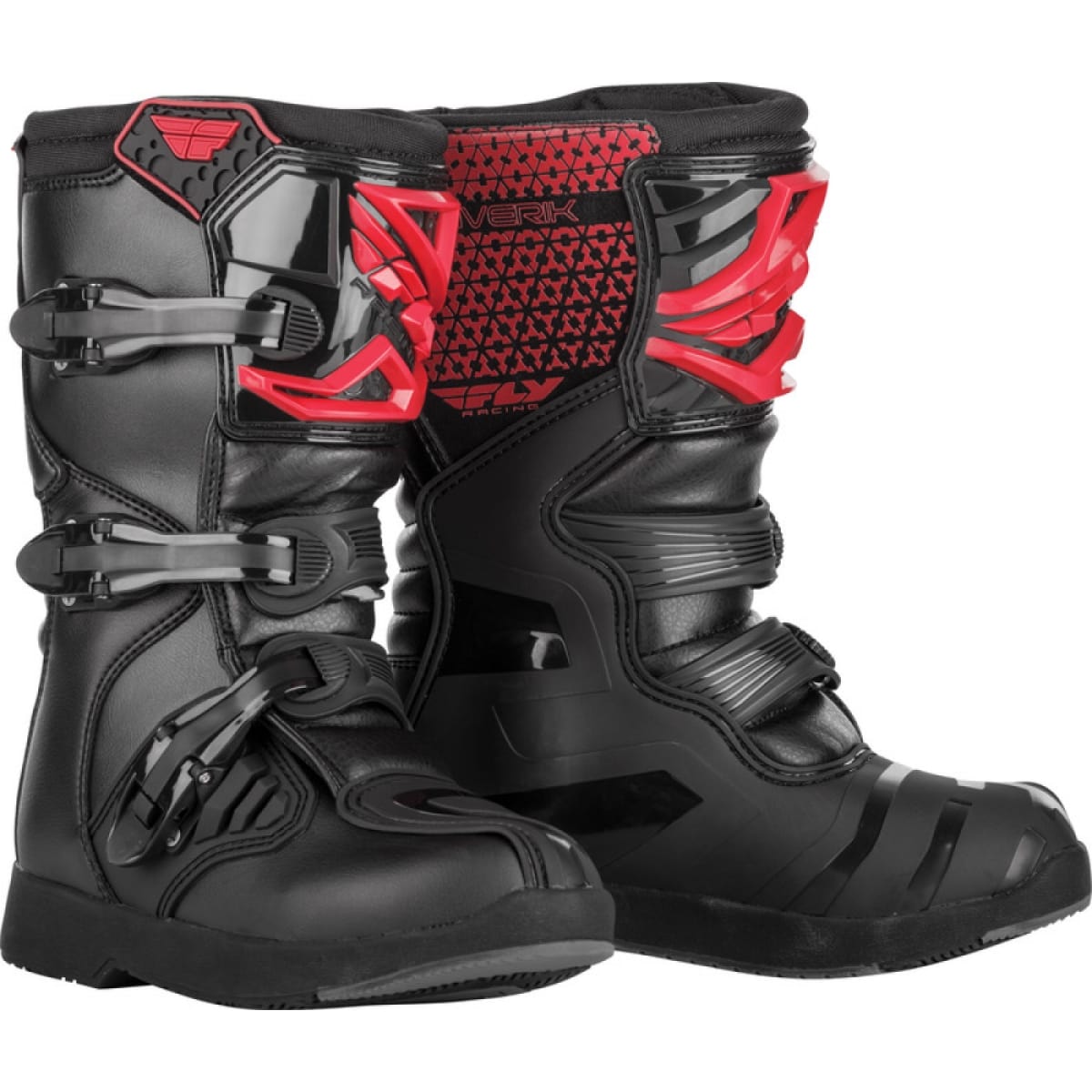 Bottes Cross Enfant Fly Racing Maverik Rouge