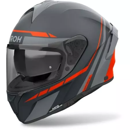 Casque Airoh Spark 2 Spinner Orange Mat - Casque Intégral AIROH