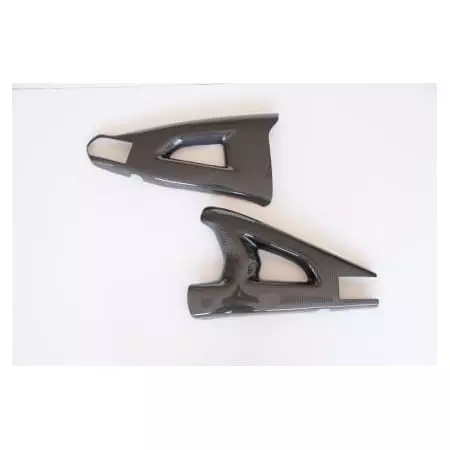 Carter de bras oscillant Lightech carbone brillant 1072233