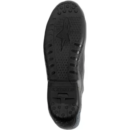 Semelles Cross Alpinestars Extérieures Pour Tech 3 Et Tech 2 Noir Gris