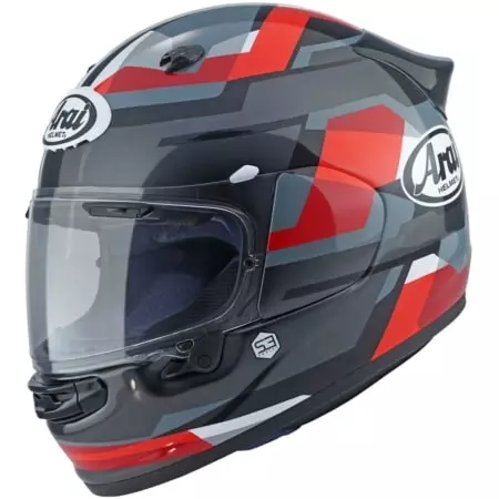 Casque Arai Quantic Abstract Rouge - Casque Intégral ARAI