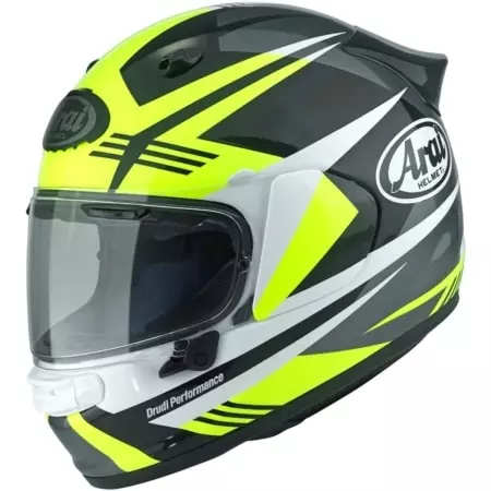 Casque Arai Quantic Mark Jaune - Casque Intégral ARAI