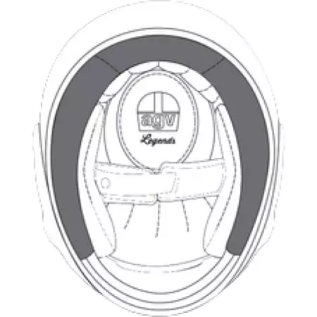 Coussinets De Joues AGV MDS Md200