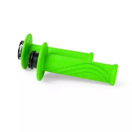 Poignées Rtech R20 Lock-On Wave Vert Fluo RMPRVF000020