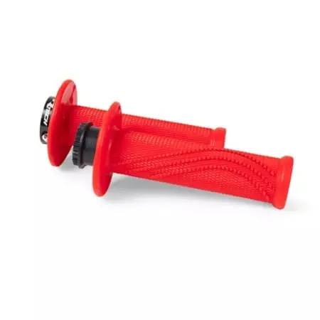 Poignées Rtech R20 Lock-On Wave Rouge Fluo RMPRRFBETA20