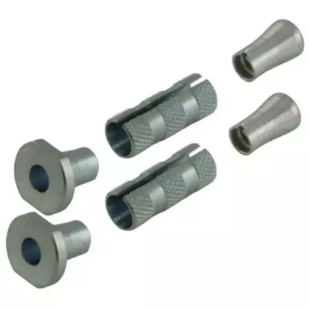 Entretoises Pour Guidon Percé 14-15Mm Argent Rtech RKITEXP014AC