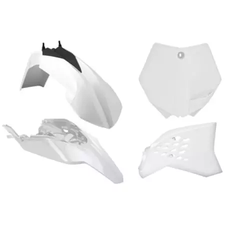 Kit Plastique 4P Rtech Blanc RKITKTMBN0511