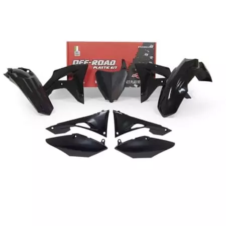 Kit Plastique 6P Rtech Noir RKITCRFNR0601