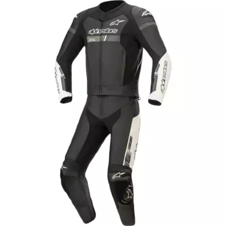 Combinaison Deux Pièces Alpinestars GP Force Chaser Noir Blanc