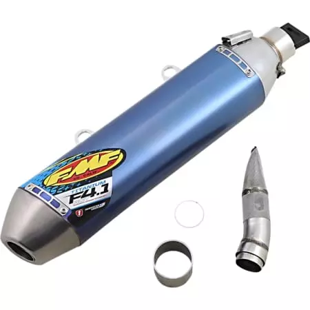 Silencieux FMF Échappement Slip-On Factory 4.1 RCT Titane 18211721 - Echappement moto FMF ÉCHAPPEMENTS
