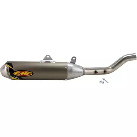 Silencieux FMF Échappement Q4 Slip-On Aluminum Inox 18310518 - Echappement moto FMF ÉCHAPPEMENTS