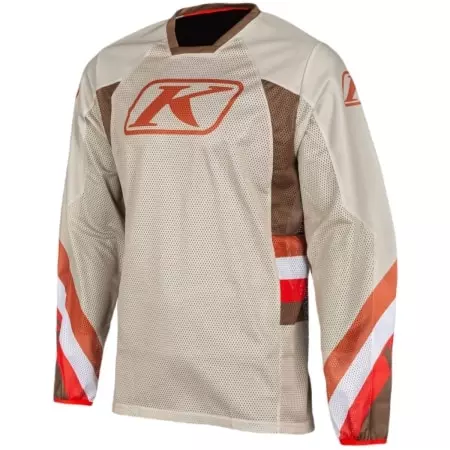 Maillot Cross Klim Mojave Beige Marron Orange - Equipement Cross KLIM