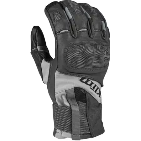 Gants Klim Adventure Gore-Tex® Gris Foncé - Gants Moto KLIM