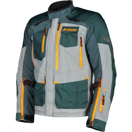 Veste Klim Carlsbad Gore-Tex® Bleu Vert Gris Orange - Blouson Moto KLIM
