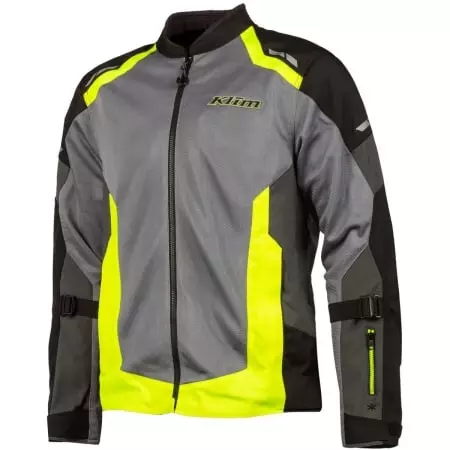Blouson Klim Induction Gris Jaune Fluo - Blouson Moto KLIM